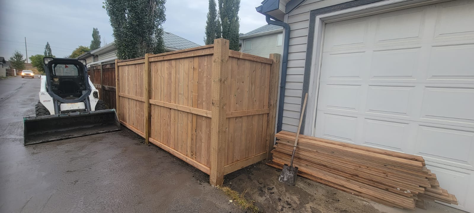 Fence install